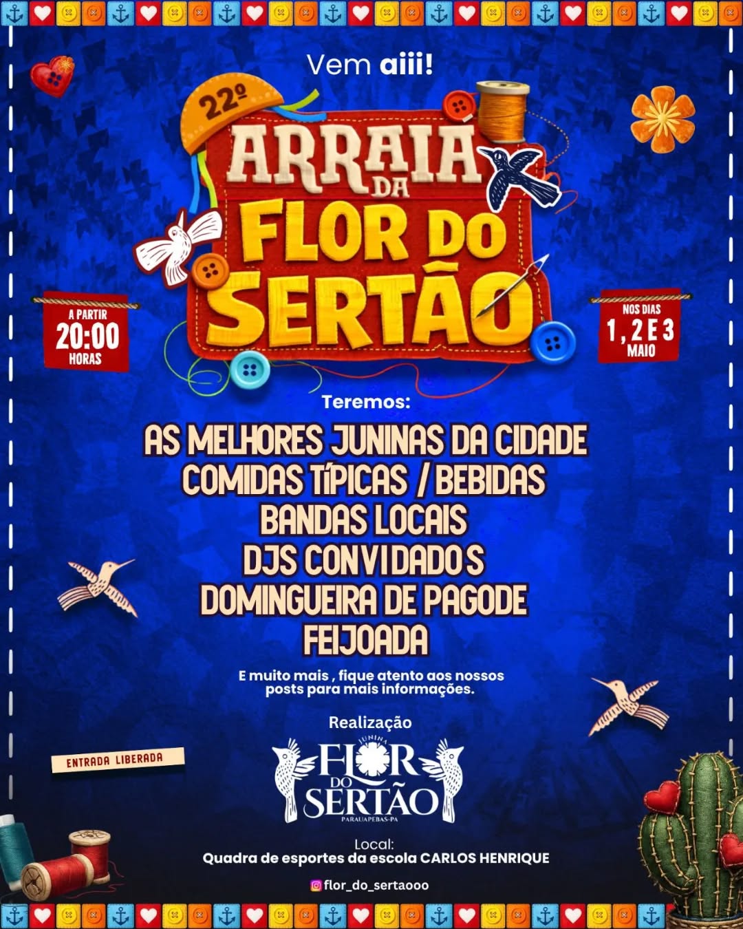 Candidata Rainha do Sertão 2026